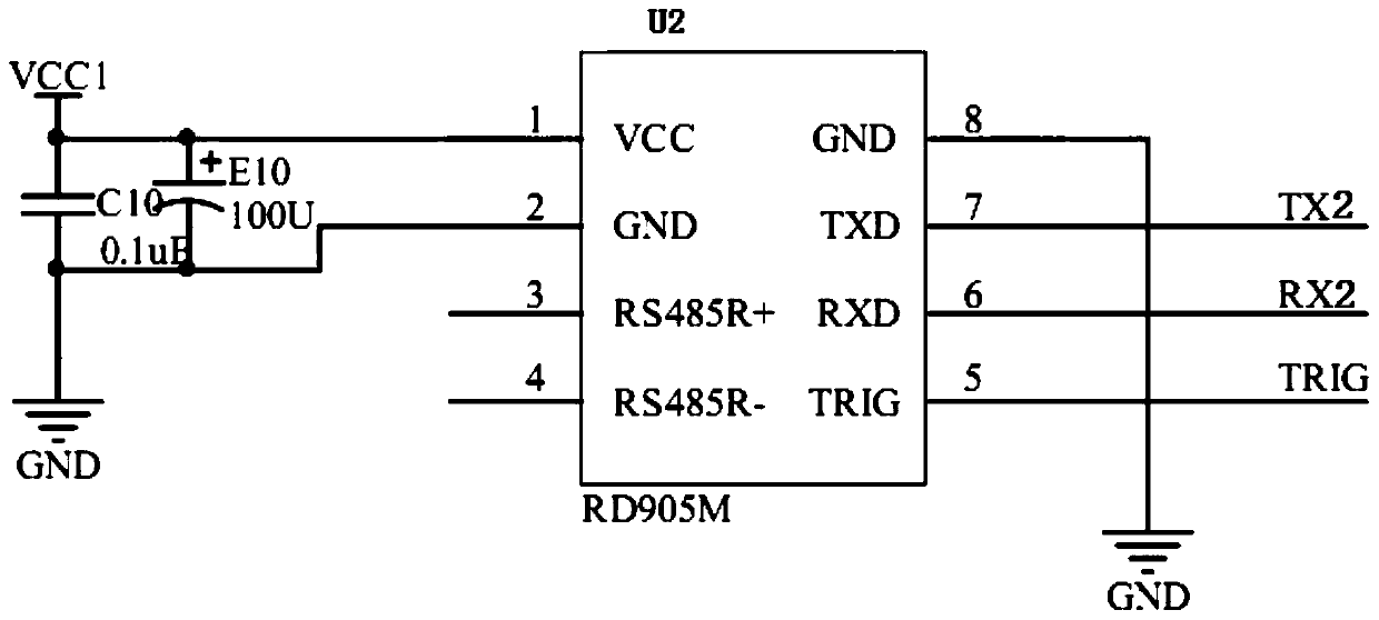 Kindergarten school bus anti-omission device based on RFID