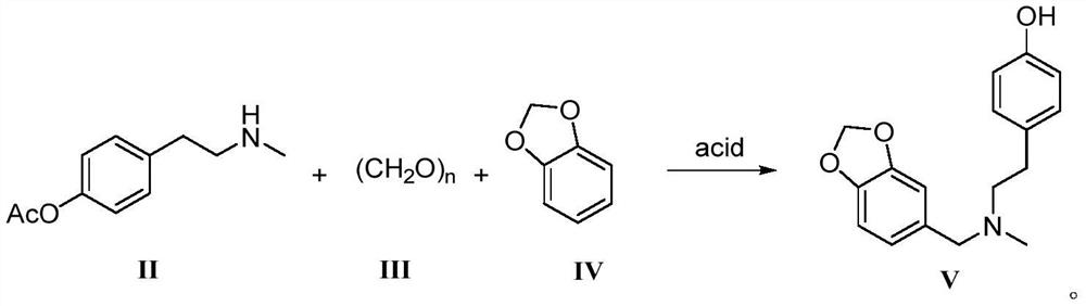 Galanthamine intermediate compound V