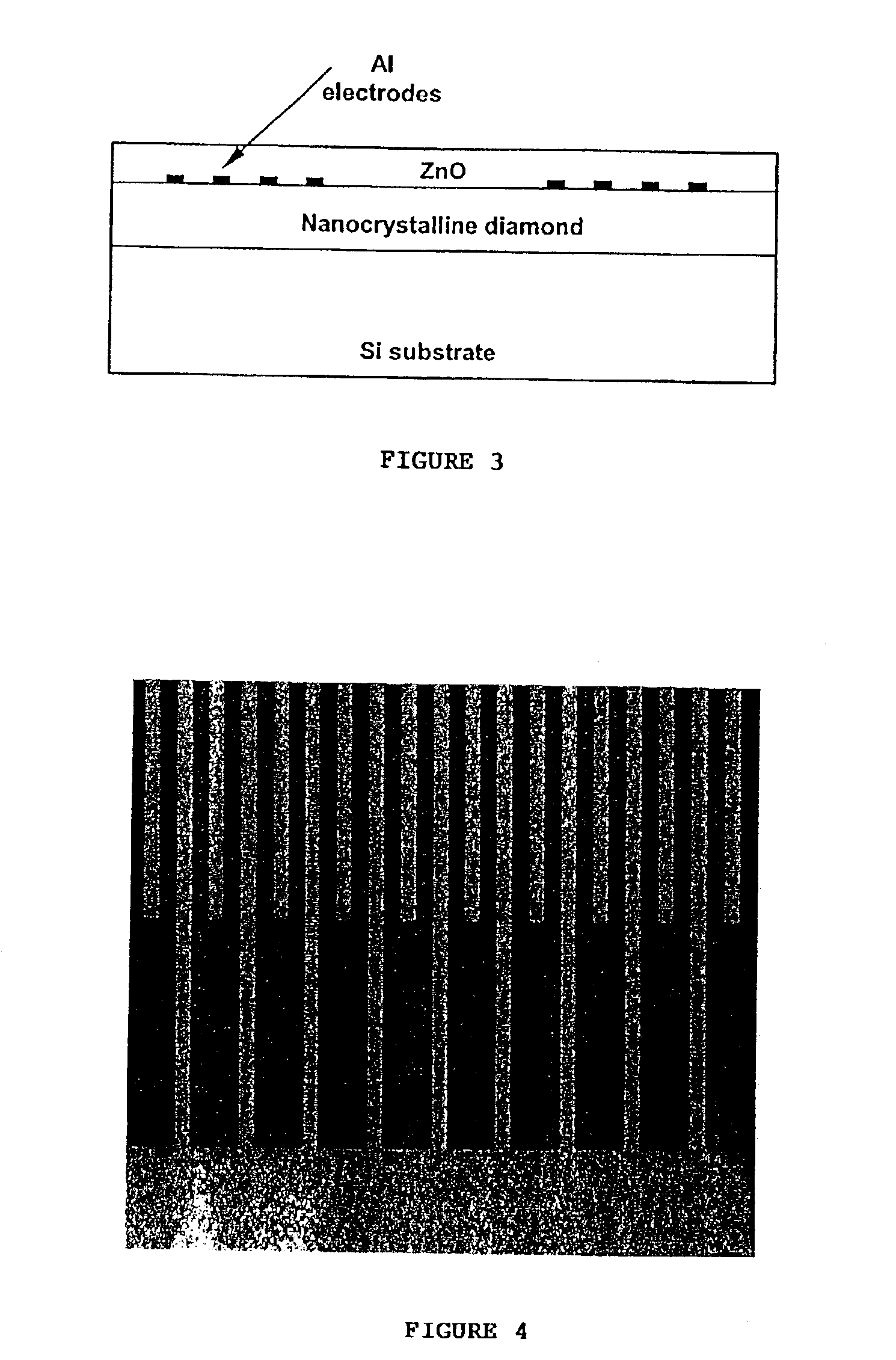 Surface acoustic wave devices based on unpolished nanocrystalline diamond