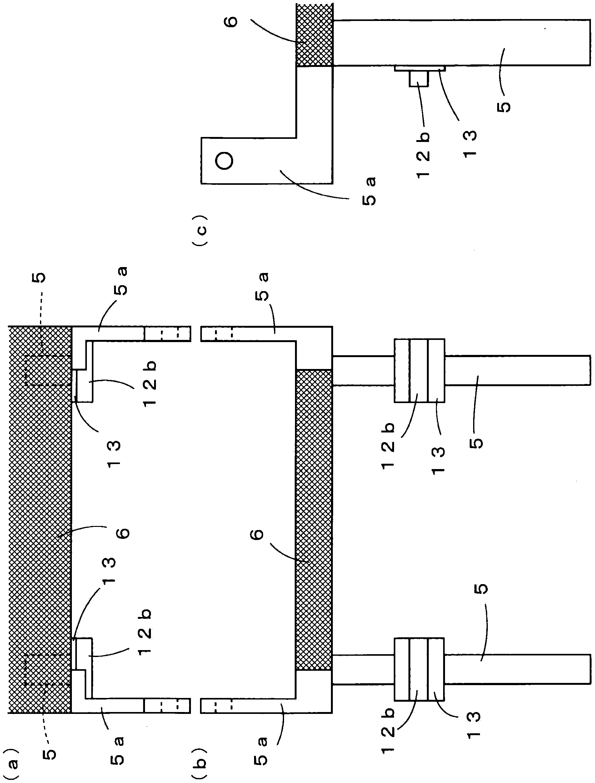 Sheet material crawling prevention device