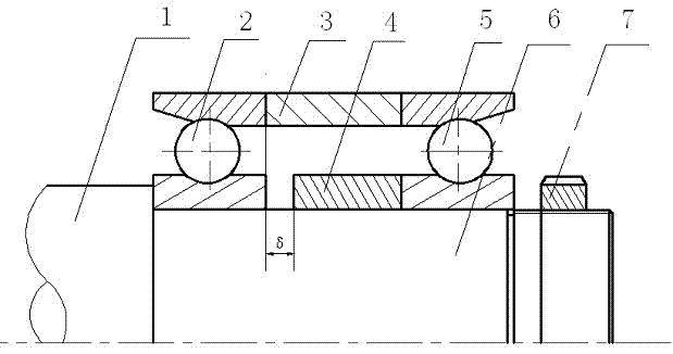 Novel preload regulation device for high-speed motorized spindle bearing