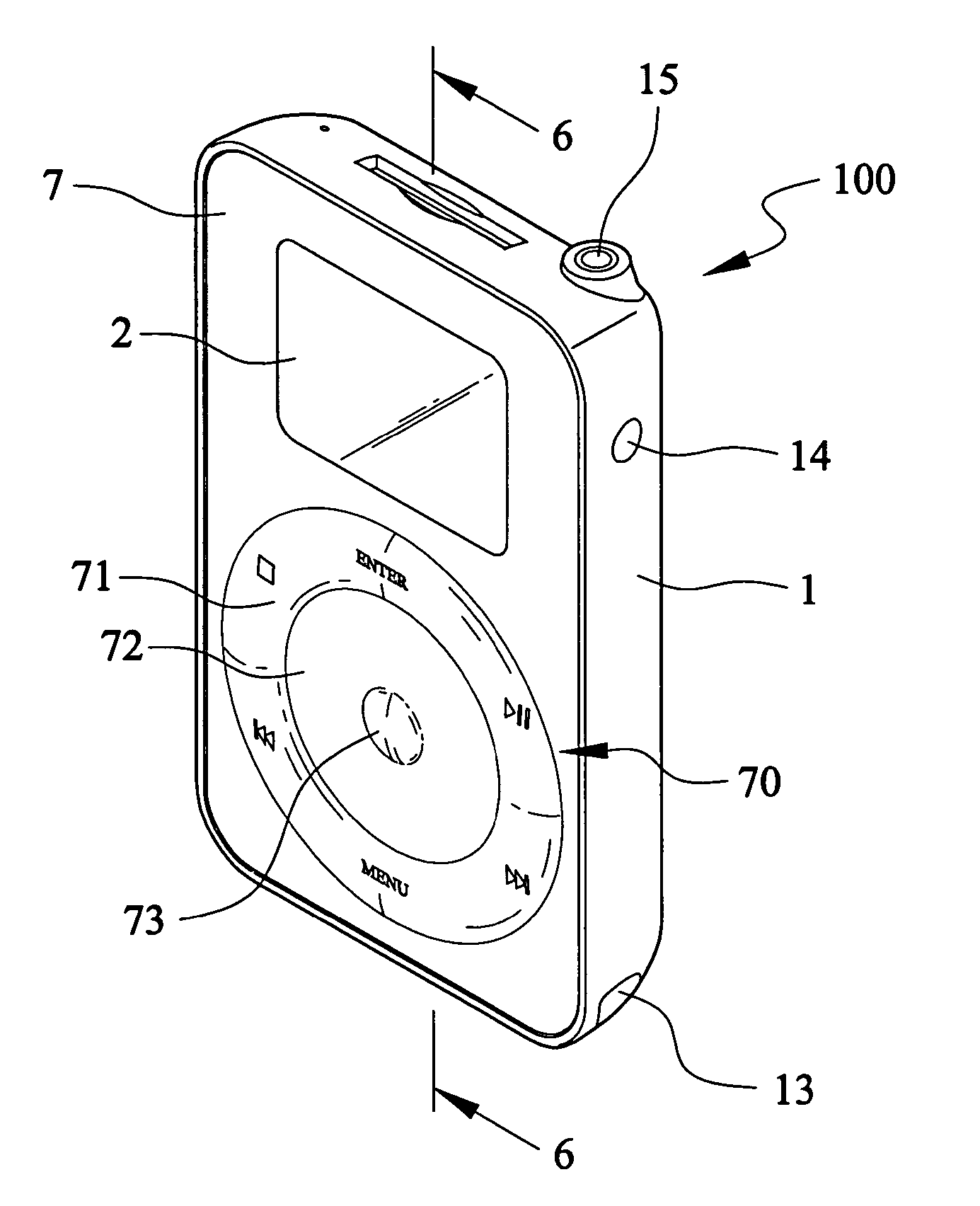 Digital audio/video playing device