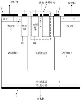 A high withstand voltage and low loss super junction power device