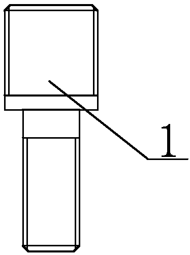 Coiling type high-temperature stretching test clamp for sheet-shaped material