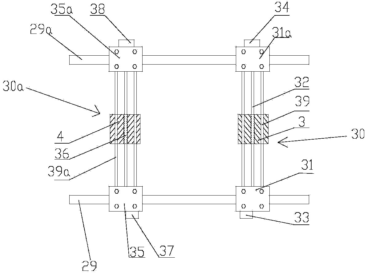 Heavy-load precise double-arm manipulator with arms cooperating with each other in space