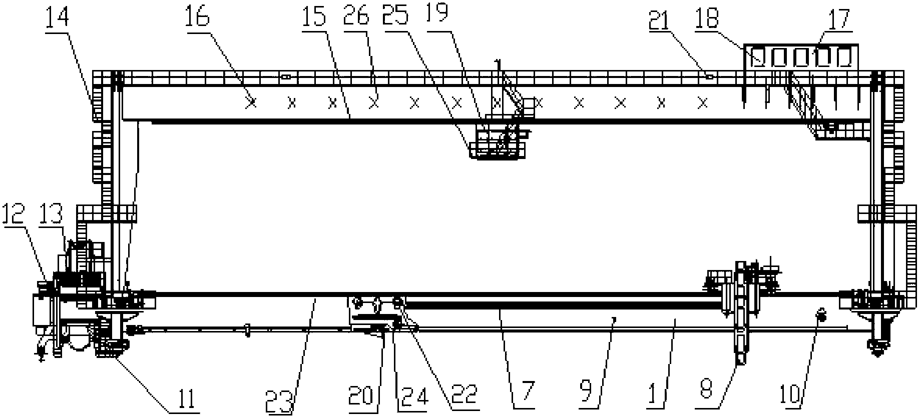 Gate-type bucket wheel stacker-reclaimer