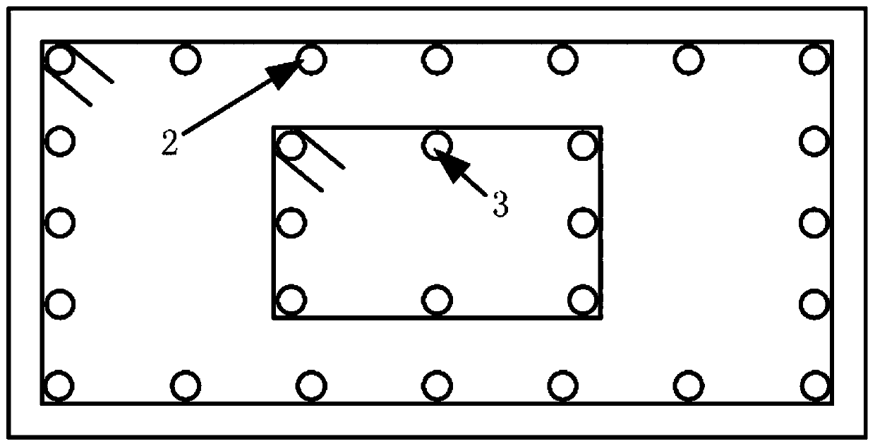 Semi-hinged structure suitable for reducing force on pier, bearing platform and foundation under action of earthquake