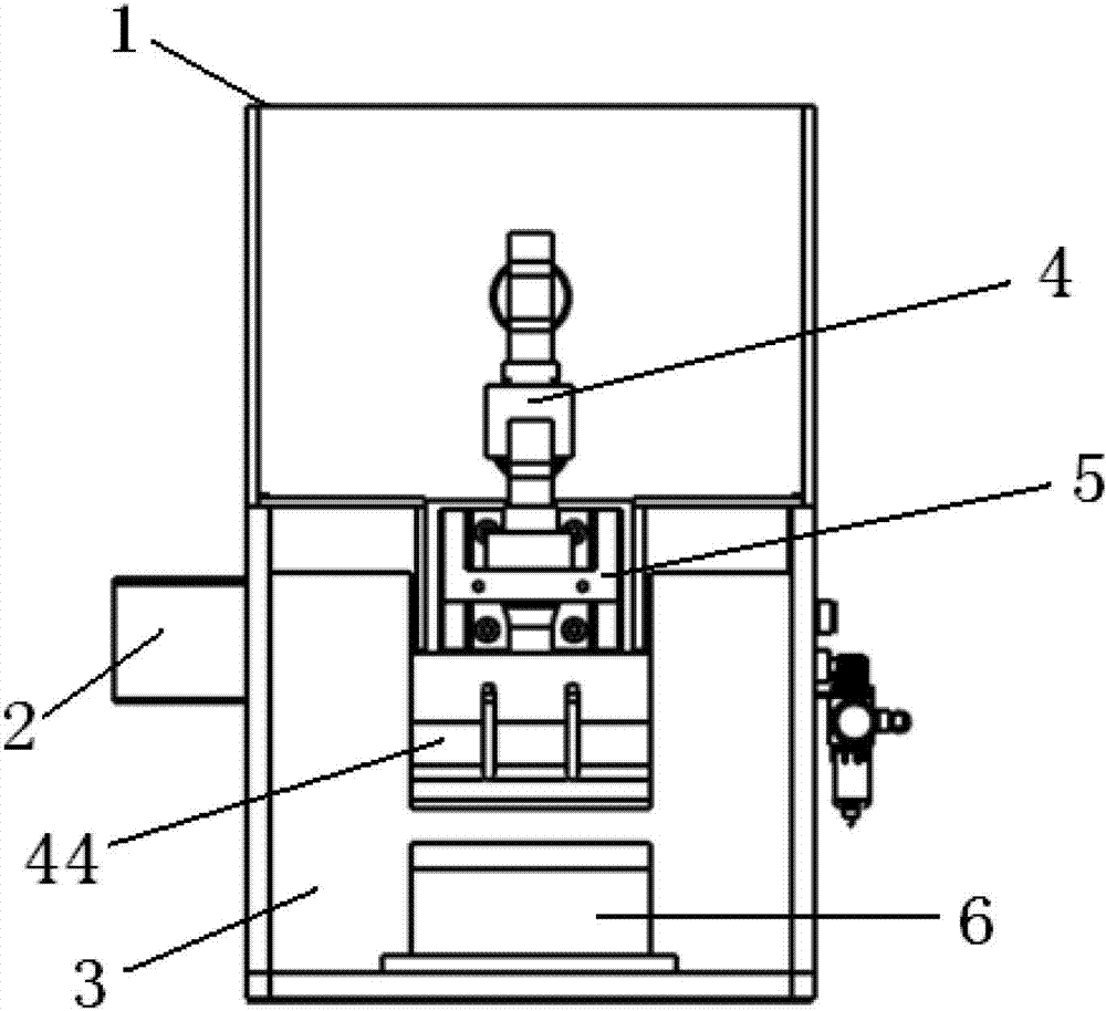 Longitudinal ultrasonic welding device for power battery electrodes and working method of longitudinal ultrasonic welding device