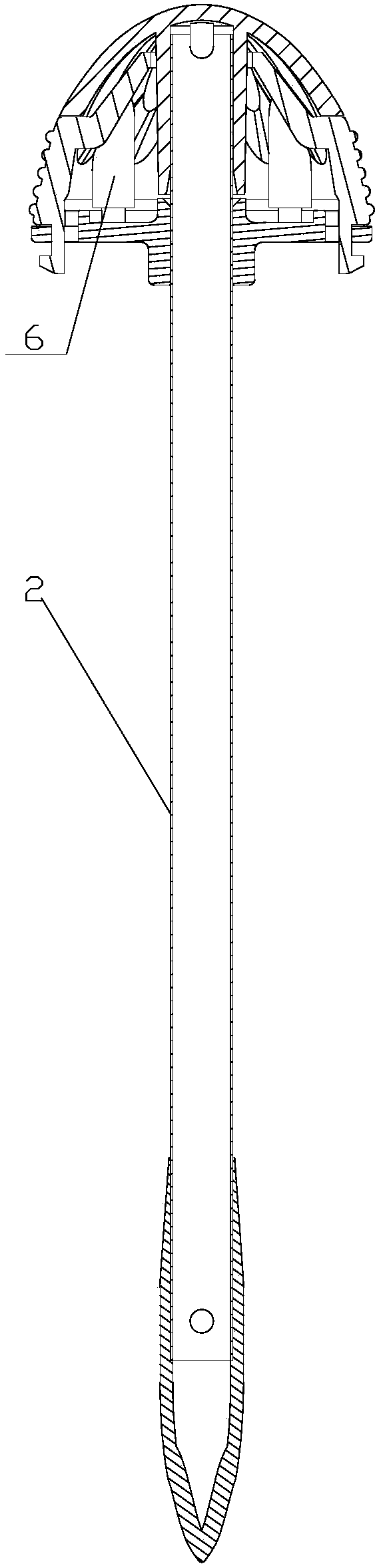 Self-lubricating disposable puncture device