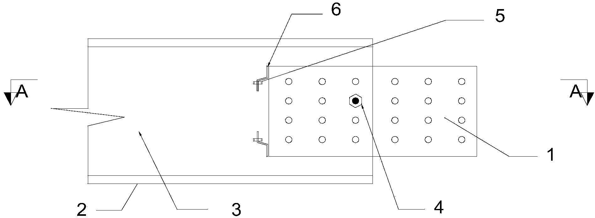 Method for installing structural steel beam in steel structure work