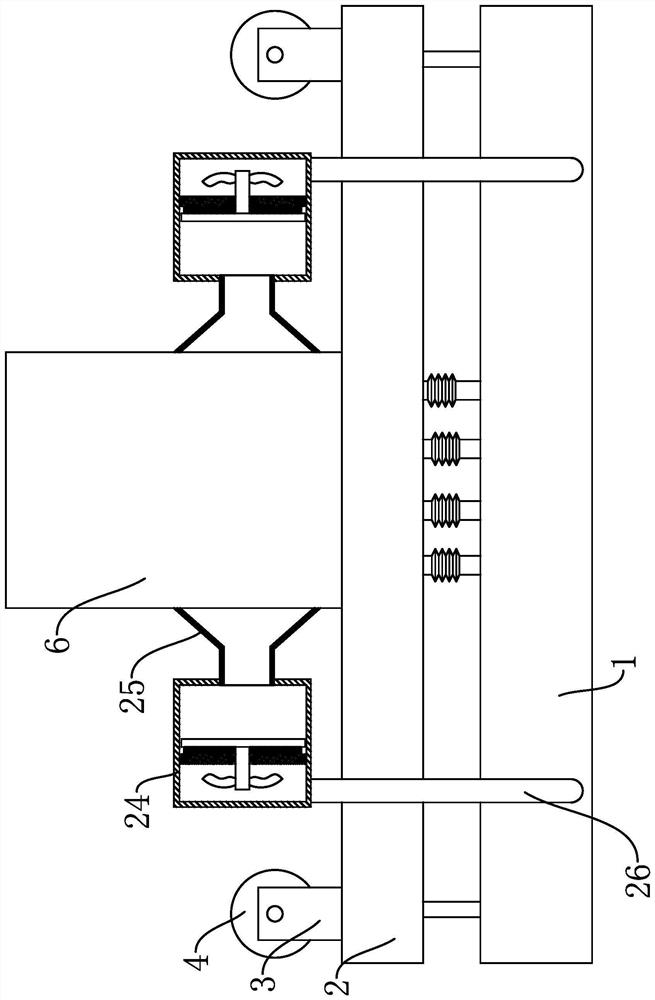 Light mineral wool fiber felt needling forming device