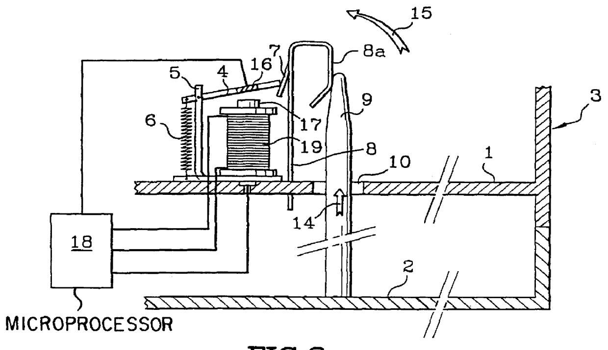 Meter tamper detection device capable of counting multiple openings