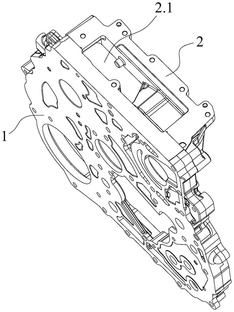 Gear chamber assembly and its processing and positioning device