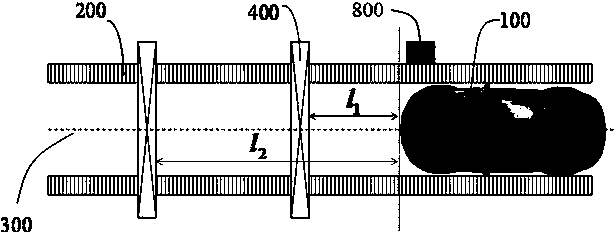 Method and system for calibrating camera for lane offset early warning