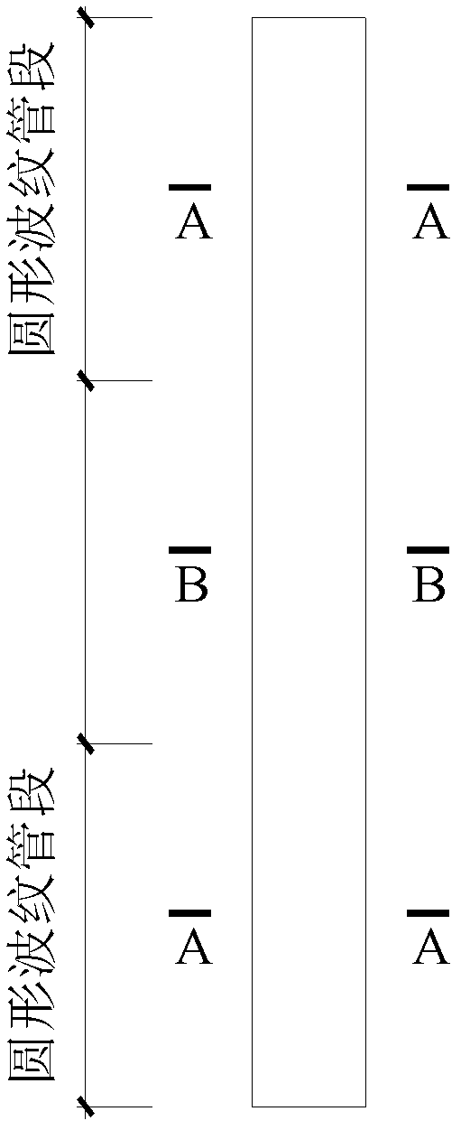 Ductile concrete column capable of delaying local buckling of steel bars and manufacturing method thereof