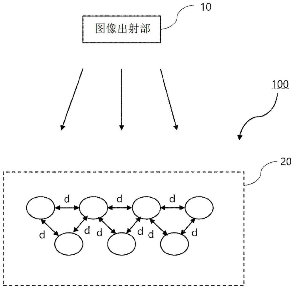 Optical device for augmented reality