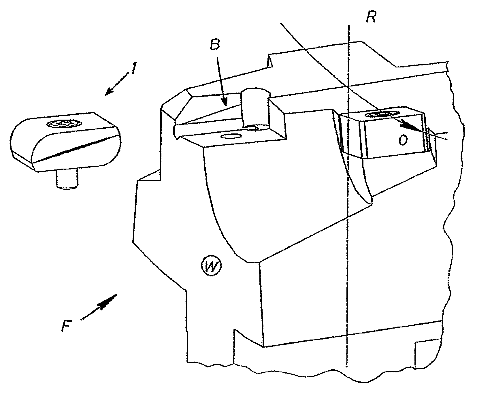 Indexable insert for milling tools