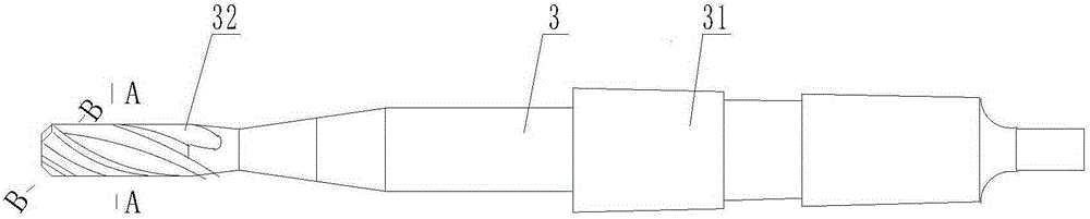 Efficient machining method of precise valve hole