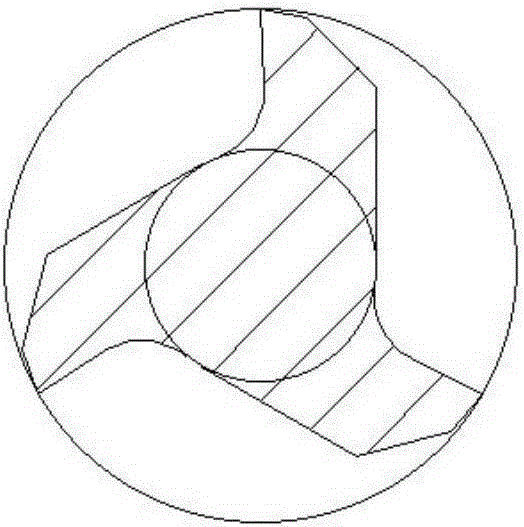 Efficient machining method of precise valve hole