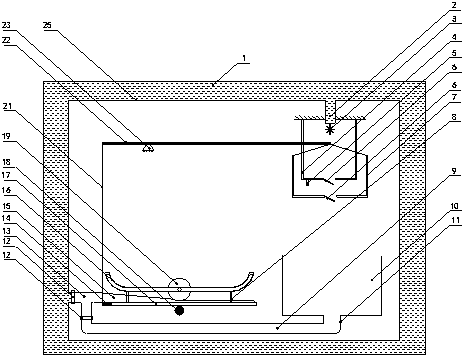 Hydraulic motion system