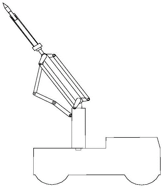 Six-freedom-degree controllable mechanism type welding robot