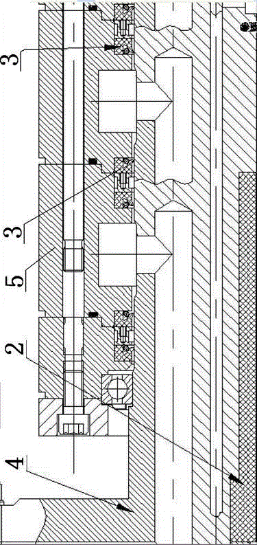 Center rotary joint of earth pressure balance shield machine