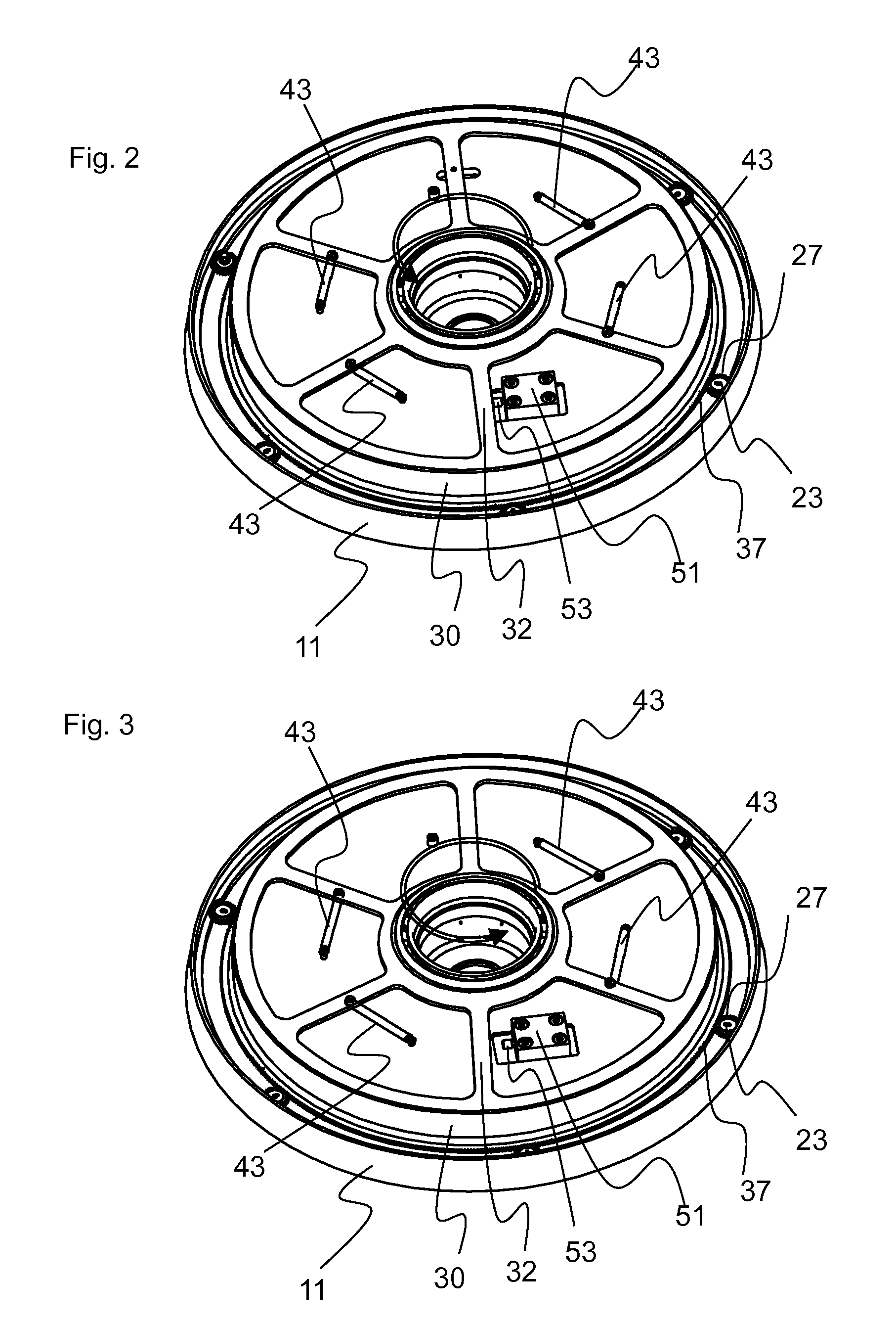 Device for holding wafer shaped articles