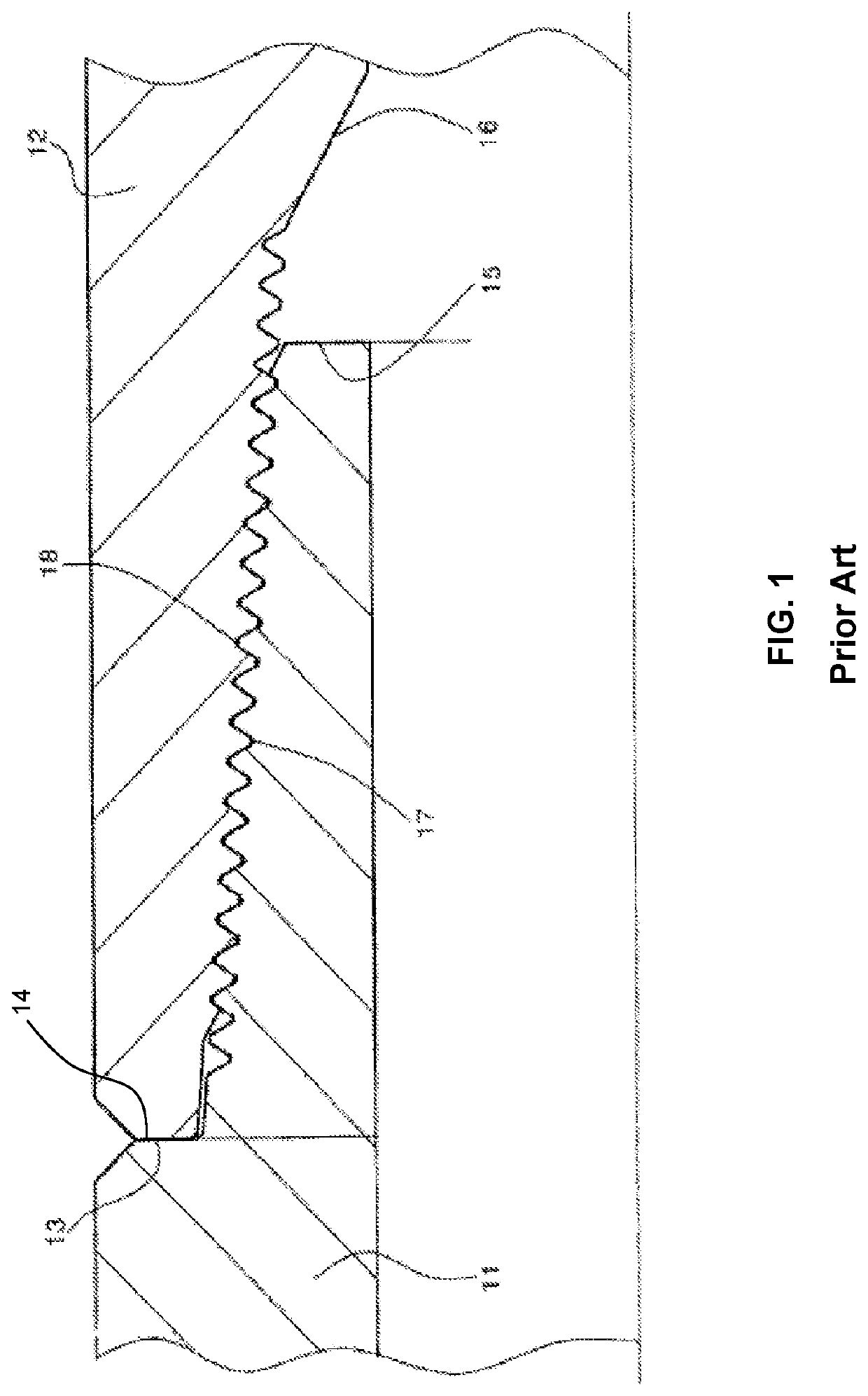 Superhigh torsional strength, metallic and airtight drillrod coupler