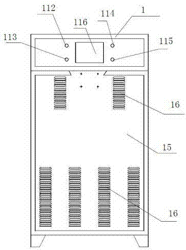 An anti-explosion gas distribution trigger cabinet for a fuel gas pulse ash blower