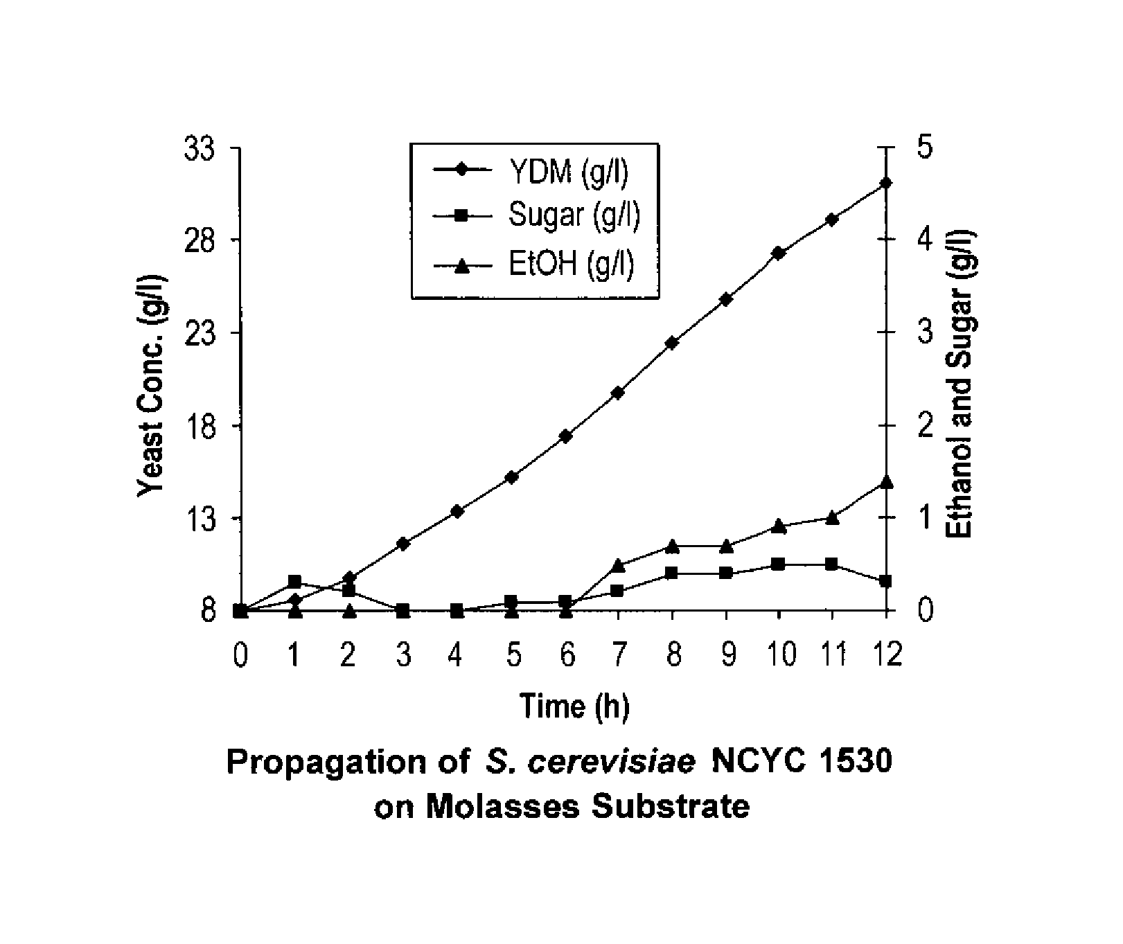 Method of producing baker's yeast