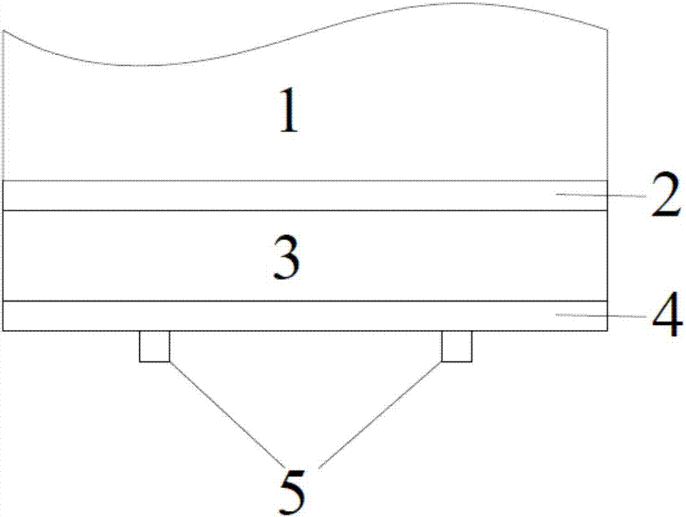 N-type surface tunneling oxidation passivation contact manufacturing method for silicon-based solar cell