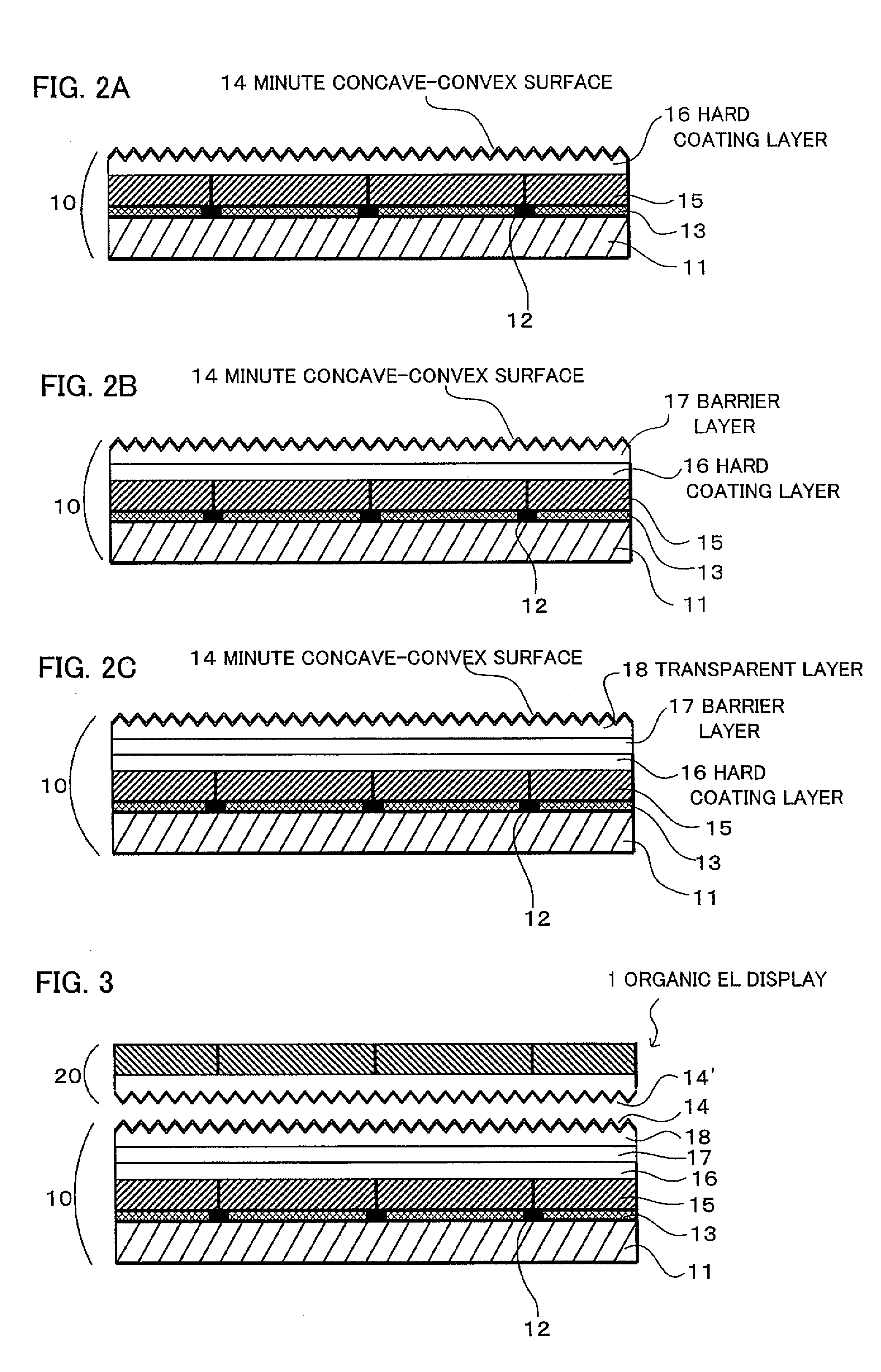 Optical filter and organic el display using the same