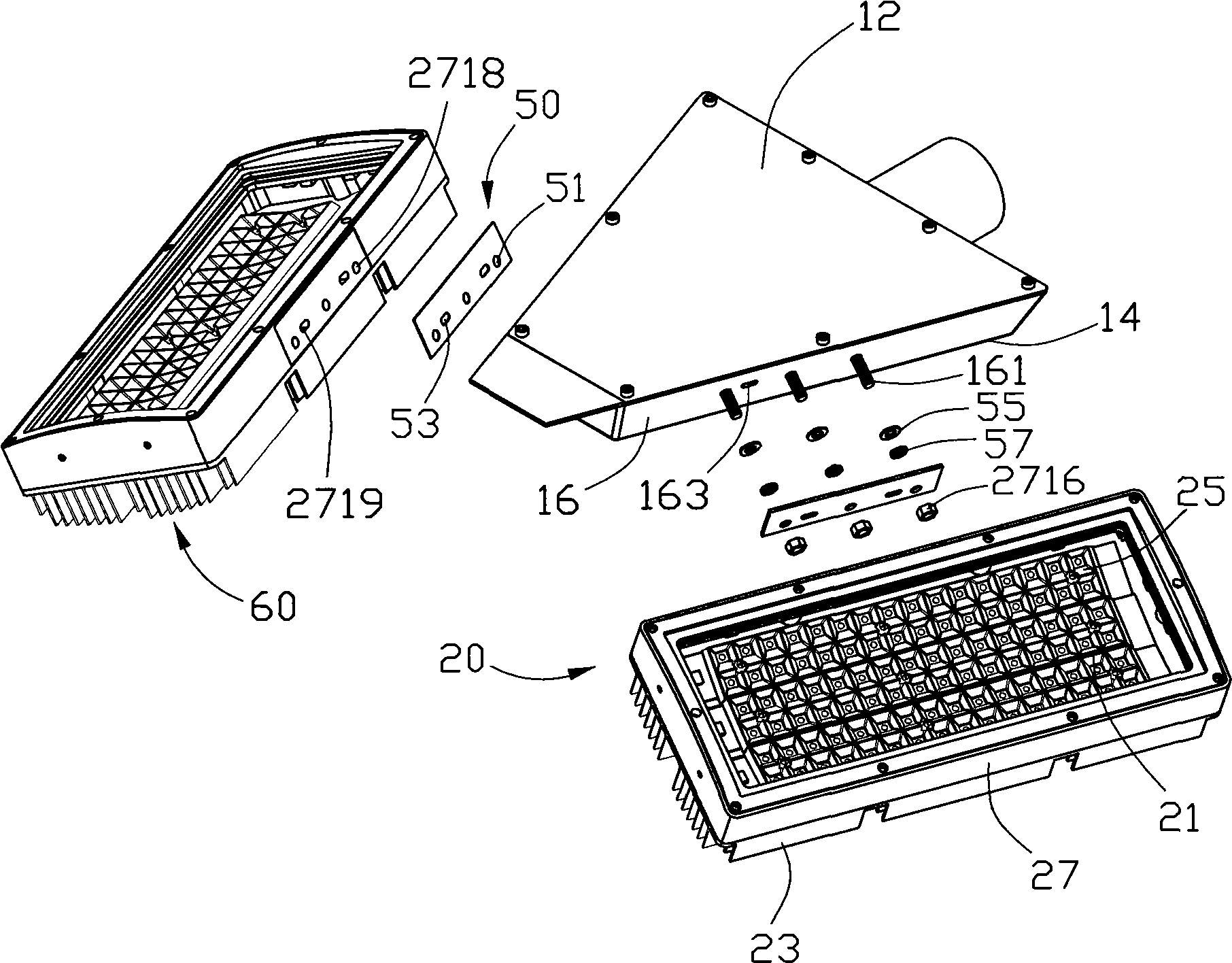 LED street lamp