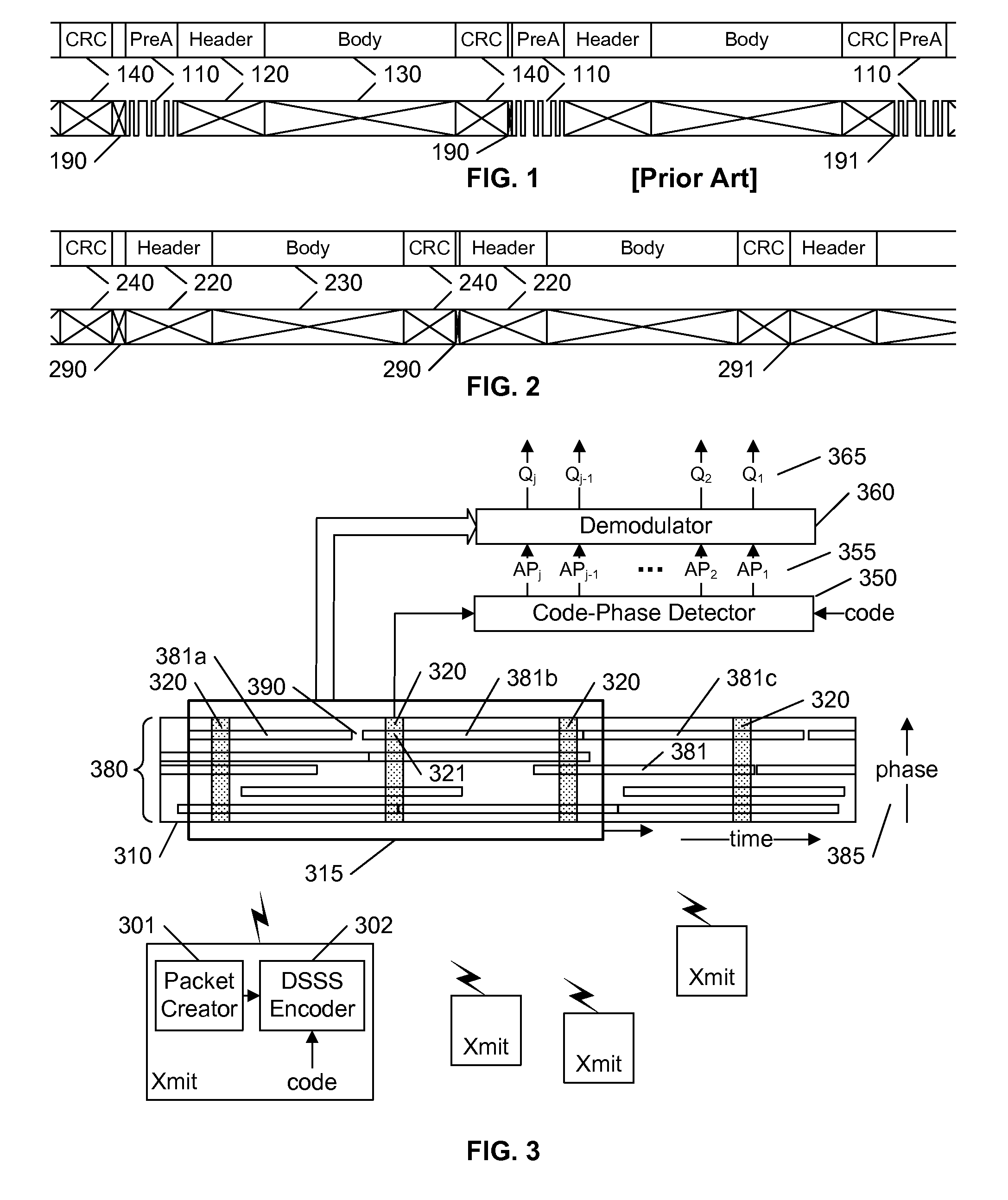 Self-supporting simplex packets