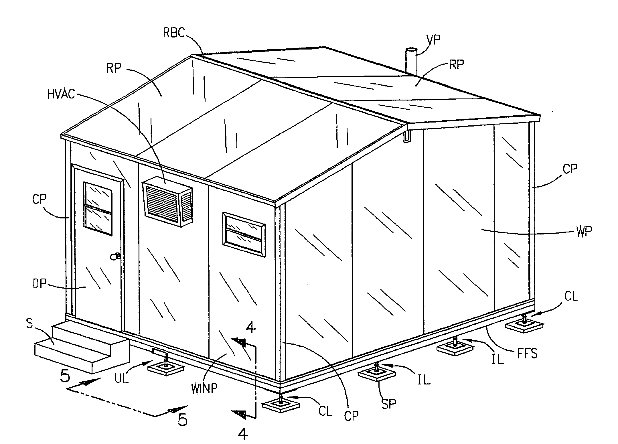 Prefabricated rapid response accommodation structure