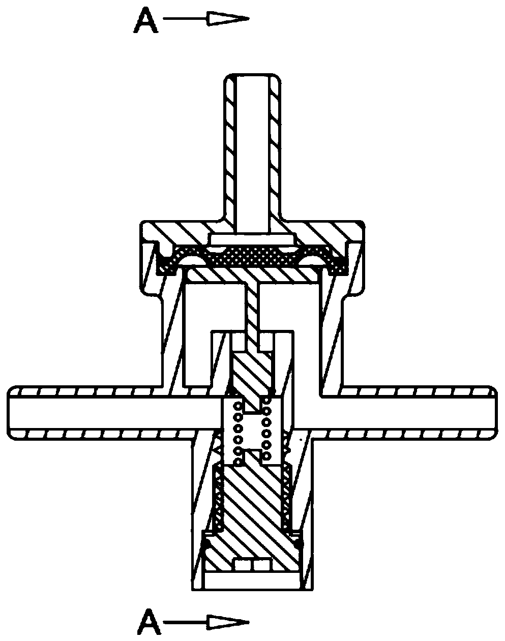 Water purifier system with flush valve