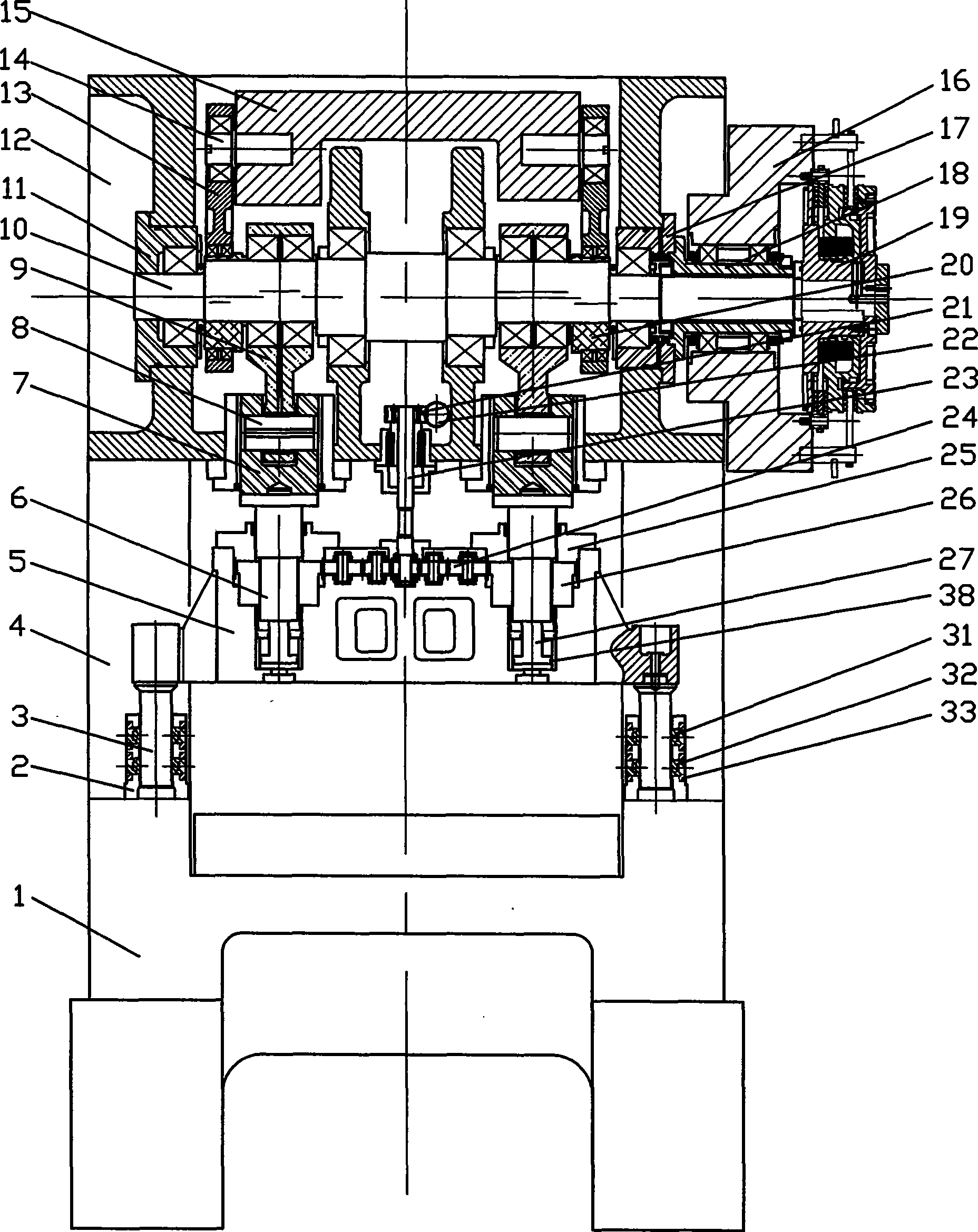 High-speed precision punching machine