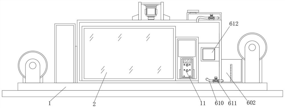 Cold rolling equipment for thinning aluminum foil for double-sided photocell tab