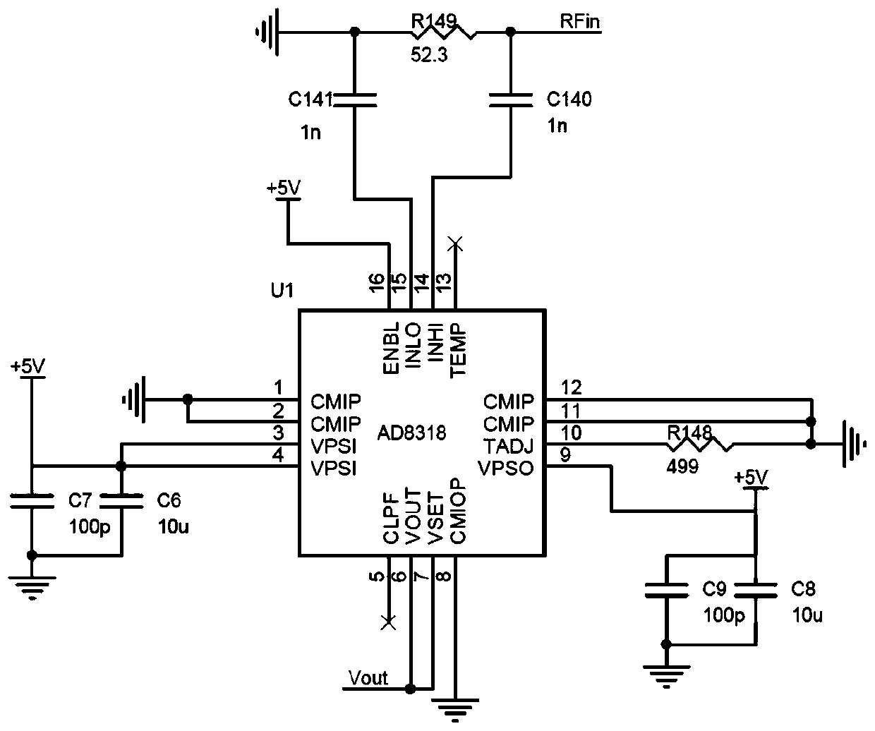 Anti-burnout and distortion-free circuit system in microwave high-power communication and application method