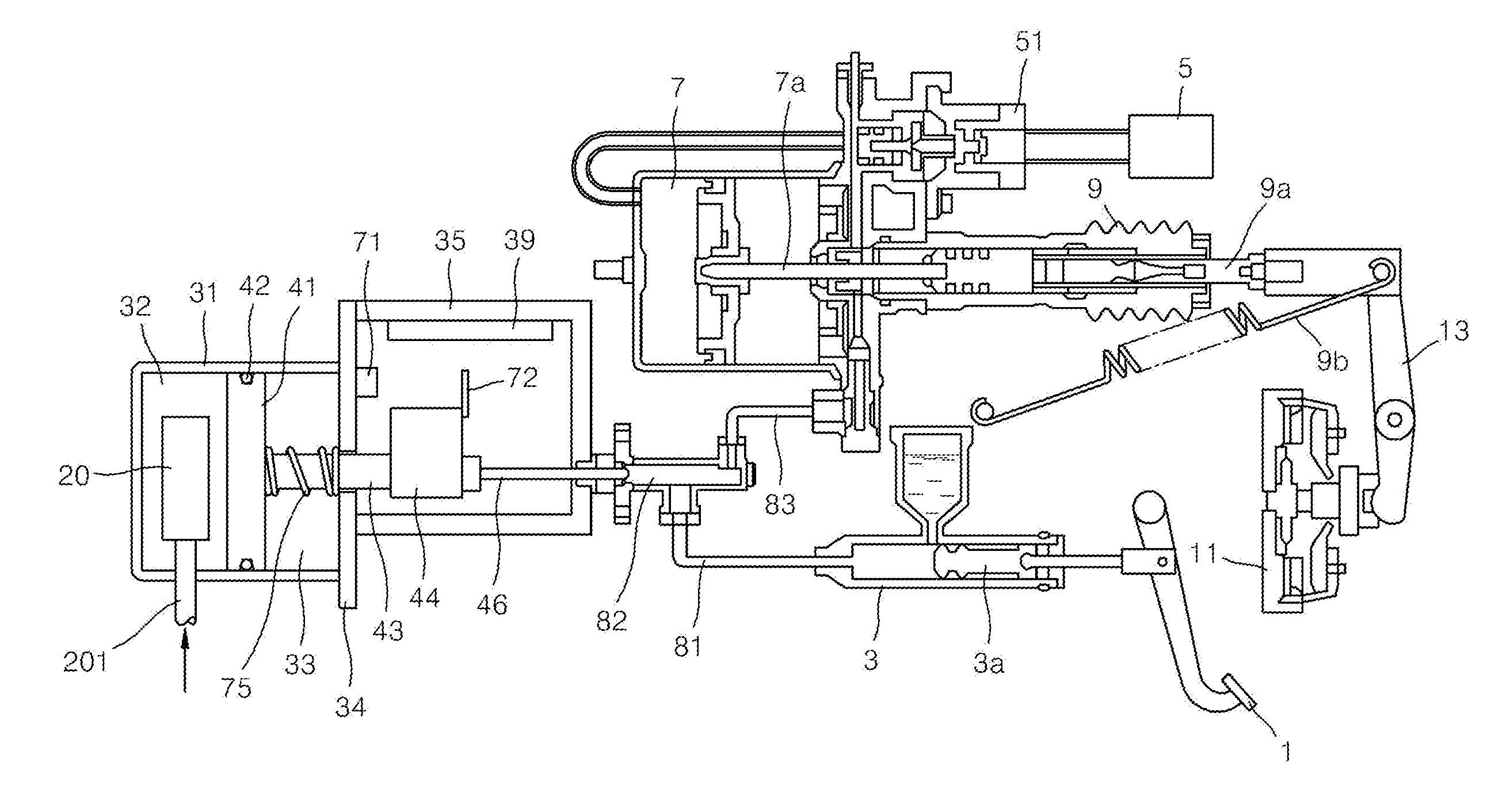 Clutch control device