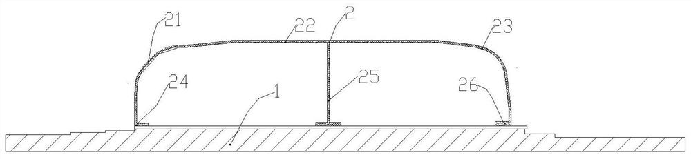 Structure and function integrated flexible structure and mold thereof