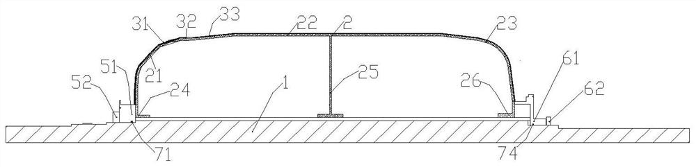 Structure and function integrated flexible structure and mold thereof