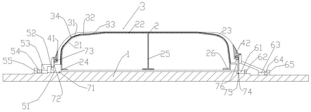 Structure and function integrated flexible structure and mold thereof