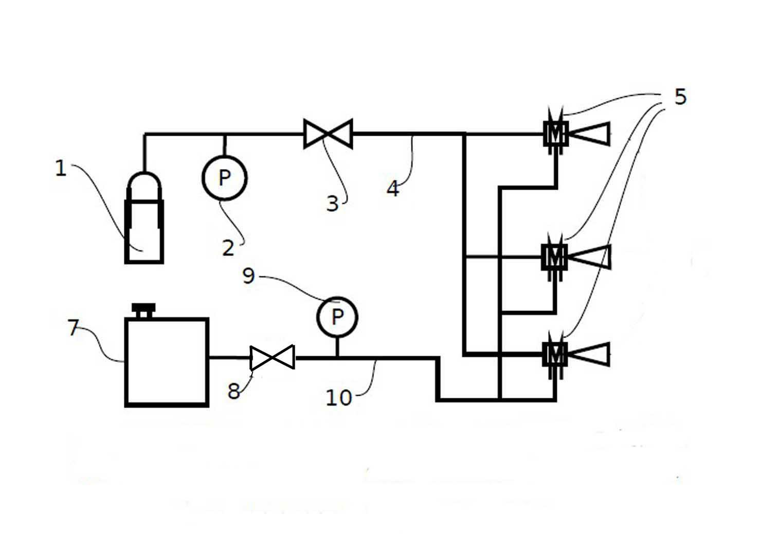 Cold aerosol fire extinguishing device