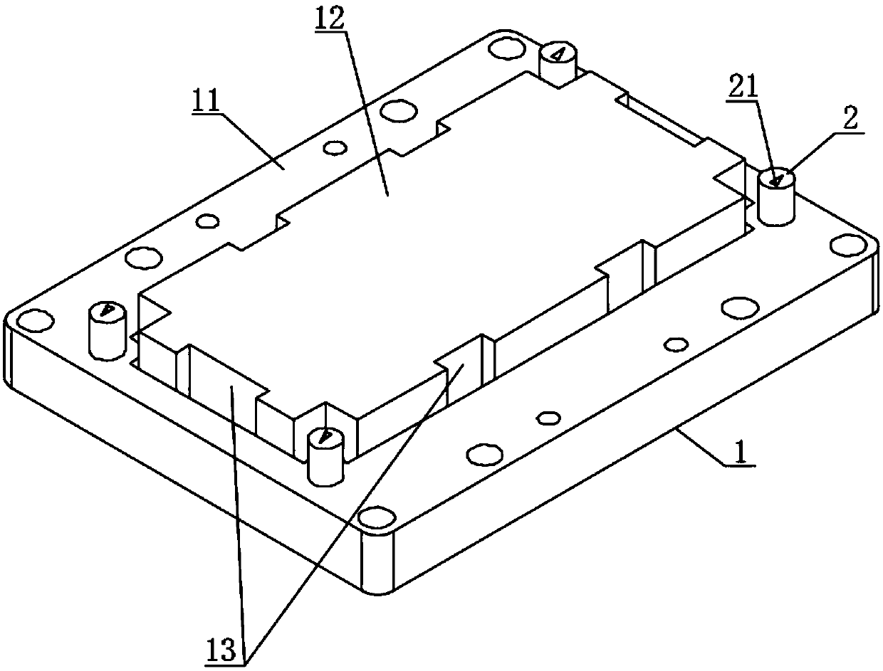 Laser 3D visual high-precision three-dimensional calibration solid model