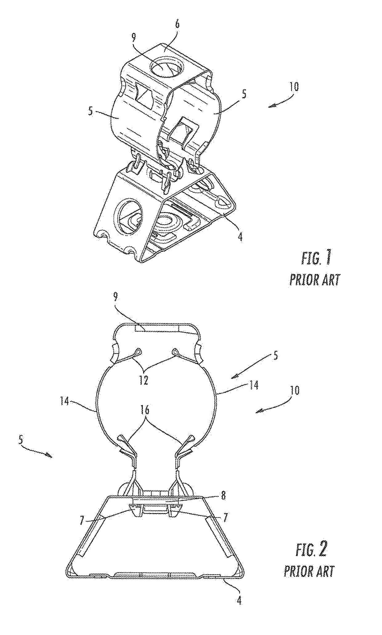 Hanger for mounting cables