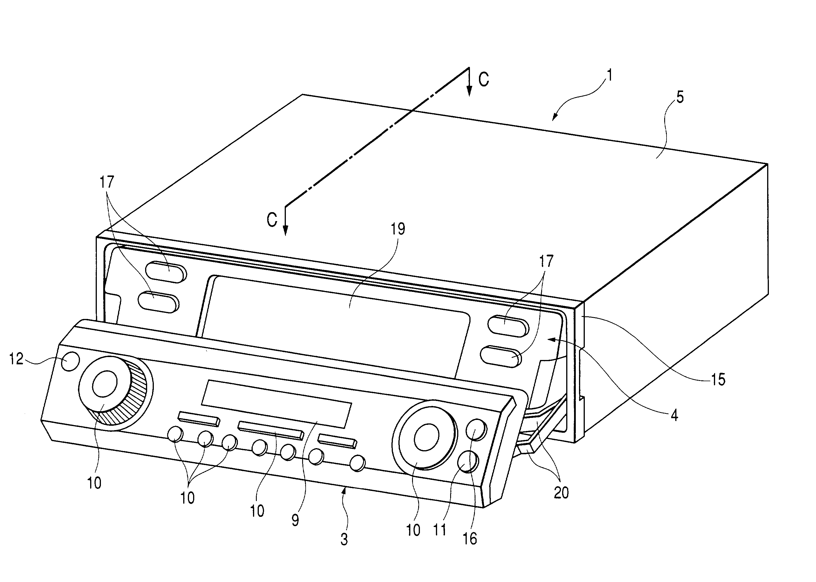 Demonstration system of electronic equipment and demonstration method for electronic equipment