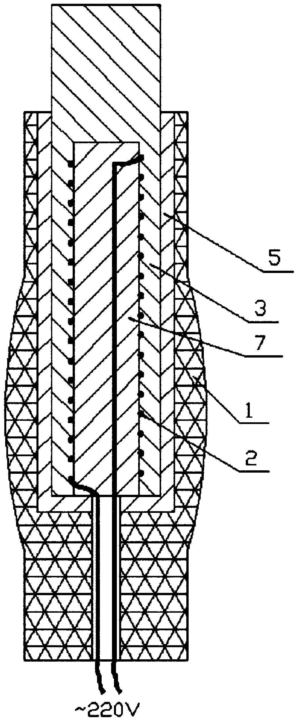 Laminated assembly cutting die