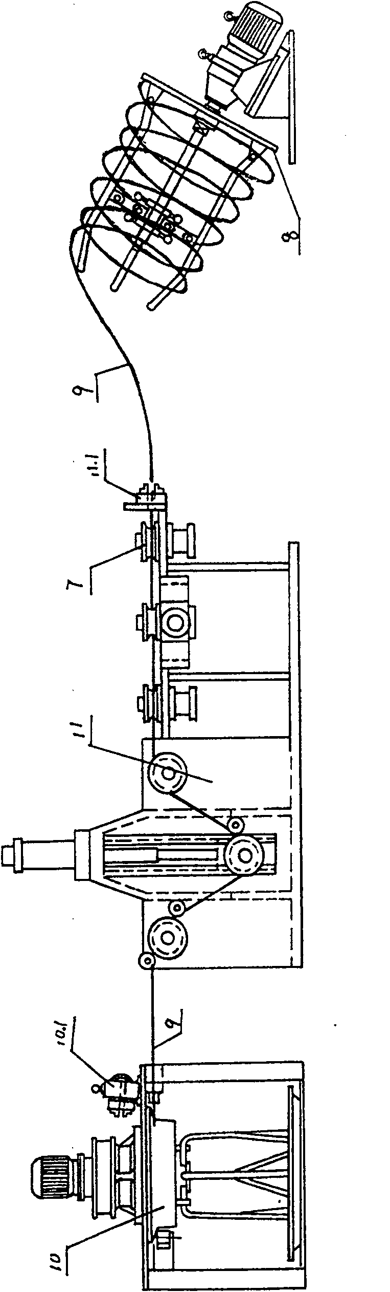 Derust device of metallic bar and pipe