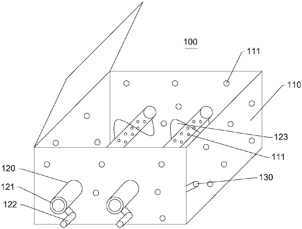 Withered leaf fertilizer making device